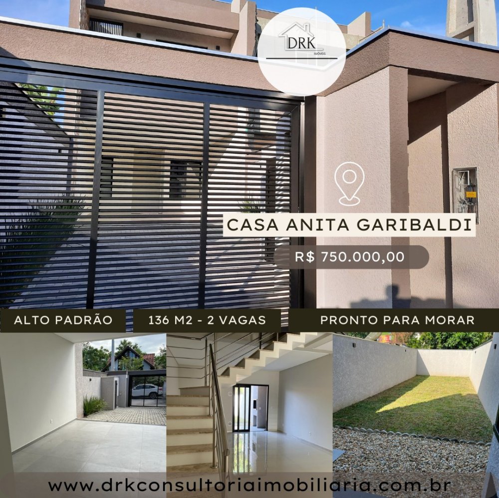 Casa Geminada - Venda - Anita Garibaldi - Joinville - SC